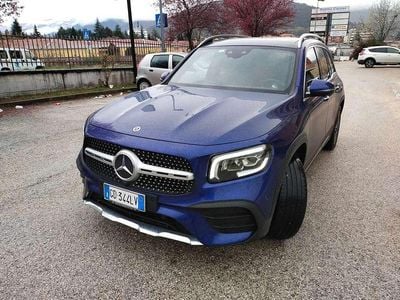 Usata Mercedes GLB200 Premium 150 CV (110 kW) 2021 Blu/azzurro SUV