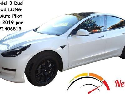 usata Tesla Model 3 Long Range Dual Motor AWD Auto Pilot avanzato