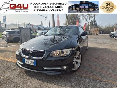 Usata BMW 320 Cabriolet Sport Line 183 CV (134 kW) 2011 Nero Cabrio