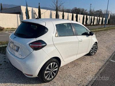 Usata Renault Zoe Intens 100 kW (136 CV) 2020 Bianco Utilitaria