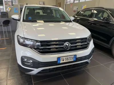 Usado VW T-Cross Style 95 CV (69 kW) 2019 Blanco SUV