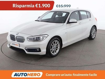 Usata BMW 116 116 CV (85 kW) 2018 Bianco Utilitaria