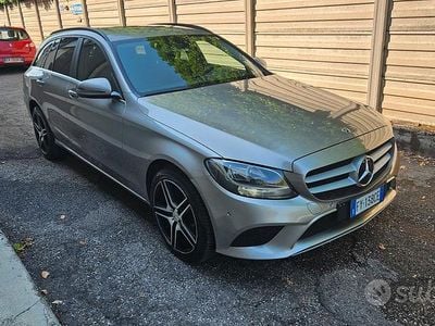 Usata Mercedes C200 160 CV (117 kW) 2019 Grigio Station wagon