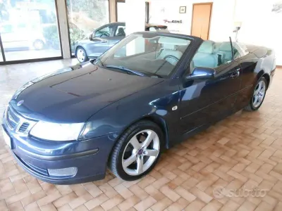 Begagnad Saab 9-3 Cabriolet Vector 150 HK (110 kW) 2007 Blå Cab