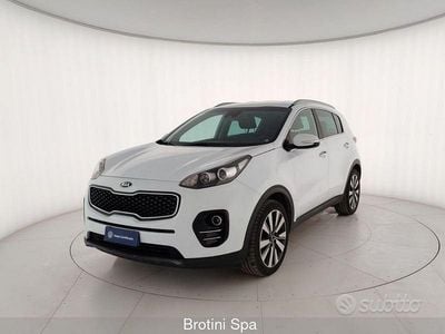 Usata Kia Sportage Style 116 CV (85 kW) 2018 Bianco pastello SUV