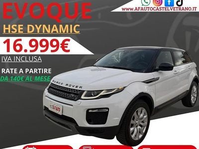 Usata Land Rover Range Rover evoque HSE Dynamic 180 CV (132 kW) 2018 Bianco SUV
