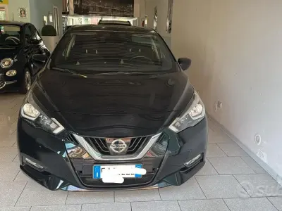 Usata Nissan Micra Acenta 90 CV (66 kW) 2017 Nero Utilitaria