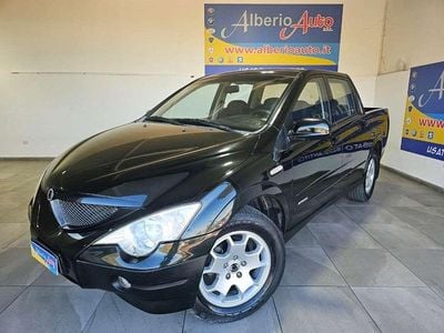 Usata SsangYong Actyon 141 CV (103 kW) 2011 Nero Pick-up