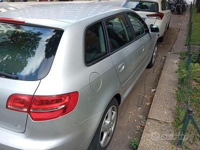 Usata Audi A3 Sportback 102 CV (75 kW) 2009 Grigio Utilitaria