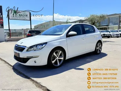 Usata Peugeot 308 110 CV (80 kW) 2014 Bianco Berlina