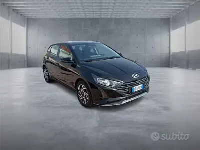 Nuova Hyundai i20 77 CV (56 kW) 2025 Nero Utilitaria
