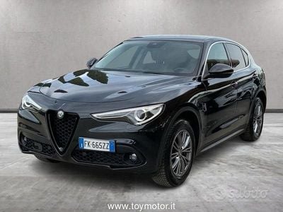 Usata Alfa Romeo Stelvio Super 210 CV (154 kW) 2017 Nero SUV