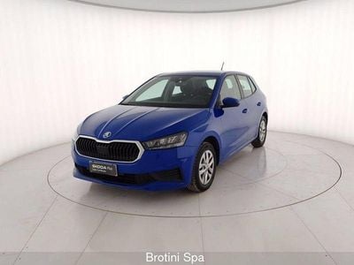 Usata Skoda Fabia Ambition 65 CV (47 kW) 2023 Blu pastello Utilitaria