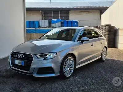 Usata Audi A3 Ambition 150 CV (110 kW) 2017 Grigio Berlina