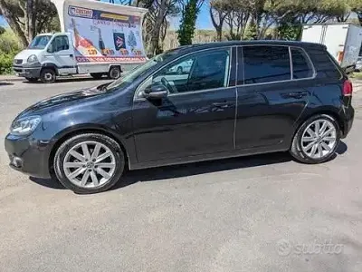 Usata VW Golf VII Highline 115 CV (84 kW) 2012 Nero Berlina