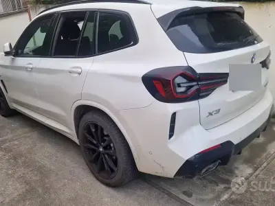 Usata BMW X3 M Sport 190 CV (139 kW) 2022 Bianco SUV