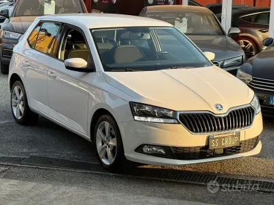Usata Skoda Fabia Design Edition 95 CV (69 kW) 2019 Bianco Utilitaria