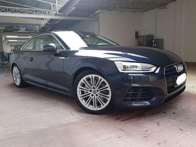 Usata Audi A5 Business 190 CV (139 kW) 2017 Blu/azzurro Coupé