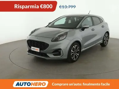 Begagnad Ford Puma ST-Line 125 HK (91 kW) 2021 Grå SUV