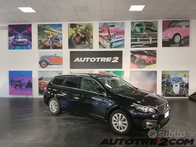 Usata Peugeot 308 SW Allure 131 CV (96 kW) 2021 Nero Station wagon