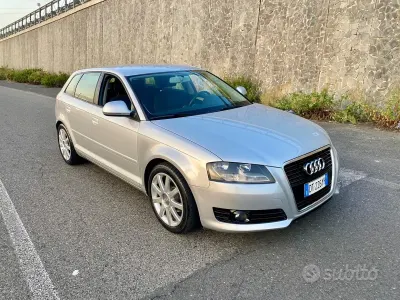 Usata Audi A3 Ambition 105 CV (77 kW) 2008 Grigio Utilitaria
