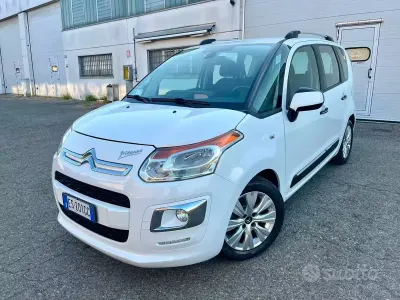 Usata Citroën C3 Picasso Exclusive 95 CV (69 kW) 2013 Bianco Monovolume