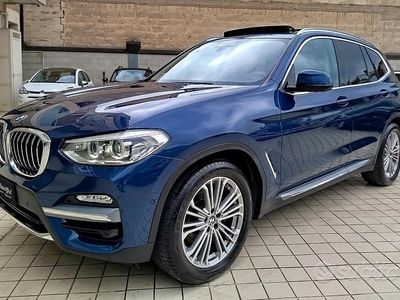 Usata BMW X3 Luxury Line 190 CV (139 kW) 2019 Blu SUV
