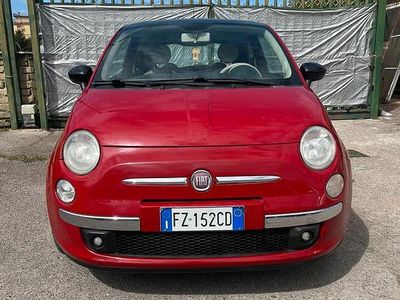 Usata Fiat 500 69 CV (50 kW) 2009 Rosso Cabrio