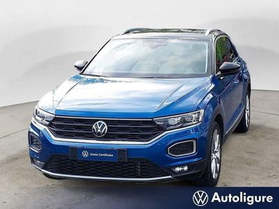 usata VW T-Roc 1.5 TSI ACT DSG Advanced Blu...