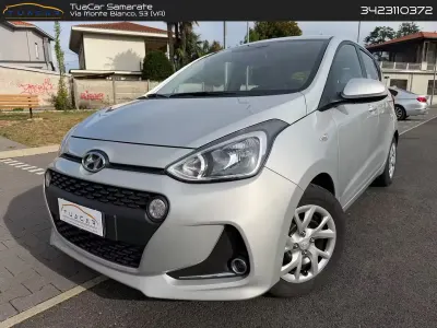 Usata Hyundai i10 66 CV (48 kW) 2018 Argento Utilitaria
