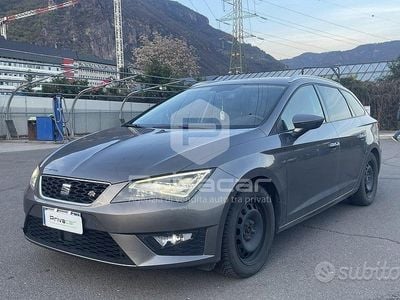 Usata Seat Leon ST FR 184 CV (135 kW) 2014 Grigio Station wagon