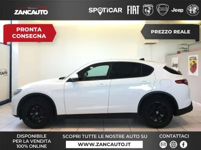 Usata Alfa Romeo Stelvio Executive 180 CV (132 kW) 2018 Bianco SUV