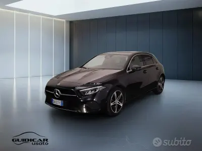 Usata Mercedes A180 Advanced 116 CV (85 kW) 2023 Nero Berlina