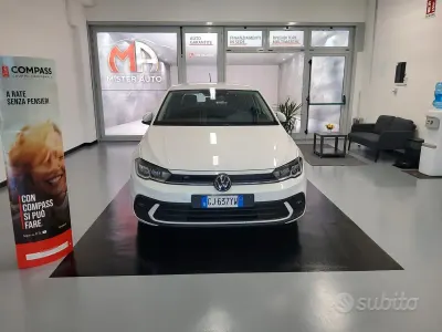 Usata VW Polo Life 95 CV (69 kW) 2022 Bianco Utilitaria