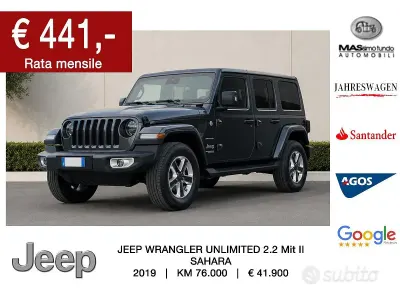 Usata Jeep Wrangler Unlimited