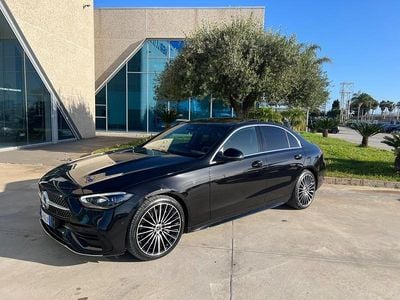 Usata Mercedes C220 AMG Line Premium Plus 200 CV (147 kW) 2025 Nero Berlina