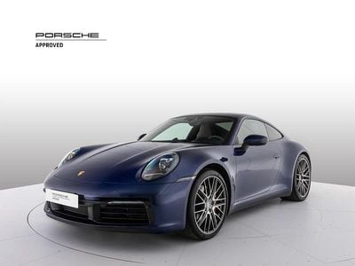Usata Porsche 911 Carrera S 450 CV (330 kW) 2021 1a blu genziana metallizzato Coupé
