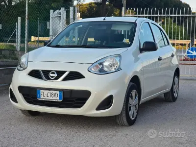 Używany Nissan Micra Acenta 80 KM (58 kW) 2017 Biały Hatchback