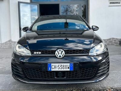 Usata VW Golf VII GTD 183 CV (134 kW) 2017 Nero Berlina