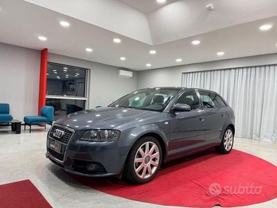 Usata Audi A3 S-Line 140 CV (102 kW) 2008 Grigio Utilitaria