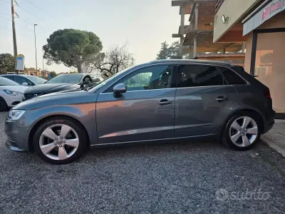 Usata Audi A3 Ambition 150 CV (110 kW) 2016 Grigio Berlina