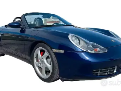 Gebraucht Porsche Boxster 252 PS (185 kW) 2001 Blau Cabrio