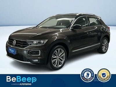 Usata VW T-Roc Advance 150 CV (110 kW) 2019 Bronzo metallizzato SUV