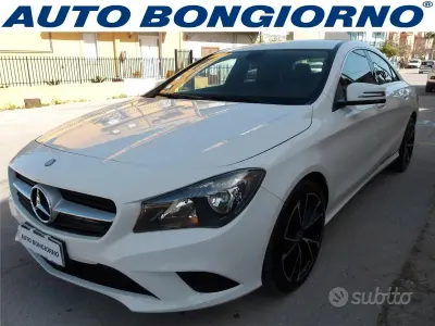 Usata Mercedes CLA200 Executive 136 CV (100 kW) 2015 Bianco Berlina