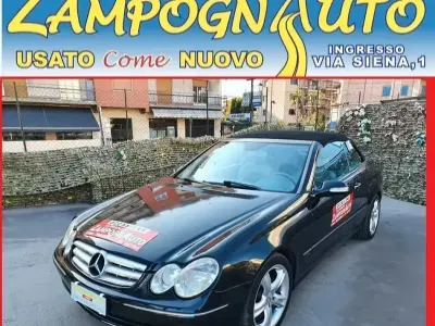 Usata Mercedes CLK240 Avantgarde 170 CV (125 kW) 2003 Bianco Cabrio