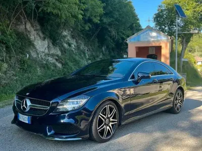 Usata Mercedes CLS350 252 CV (185 kW) 2015 Blu Berlina