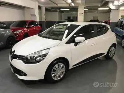 Usata Renault Clio IV 75 CV (55 kW) 2014 Bianco Berlina