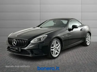 Usata Mercedes SLC200 184 CV (135 kW) 2017 Nero Coupé