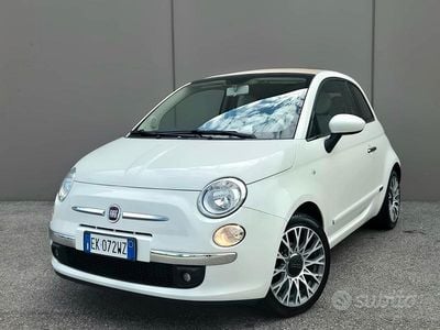 Usata Fiat 500C Lounge 69 CV (50 kW) 2012 Bianco Cabrio