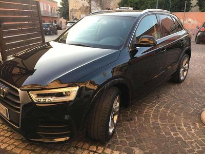 Usata Audi Q3 Sport 184 CV (135 kW) 2015 Nero SUV